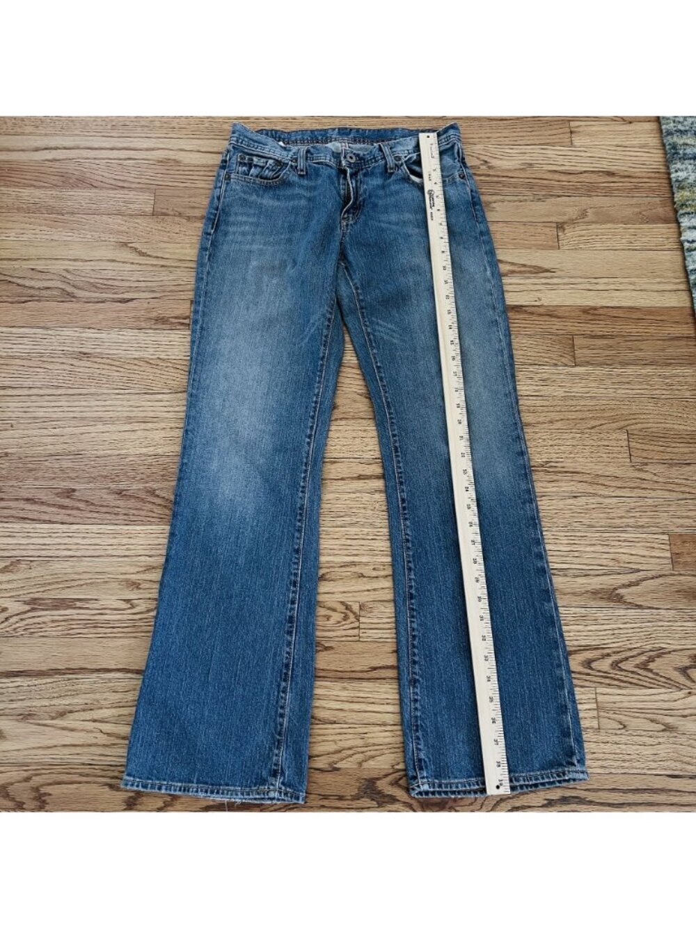 Vintage 90s Ralph Lauren Jeans Womens Sz 8 Kelly Low Rise Bootcut Stretch - Picture 13 of 13
